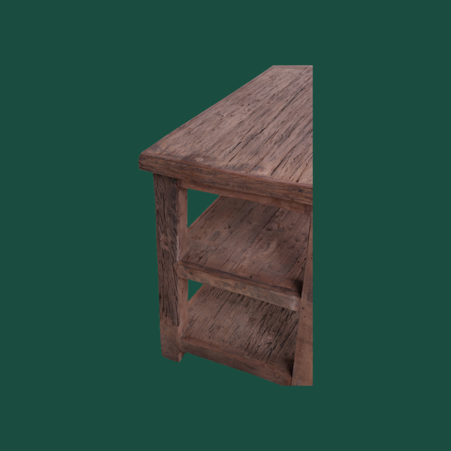 Rustiek Wandmeubel Uniek Gerecycled Houten Dressoir Bassano Wandrek NO 666 4