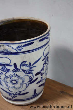 Authentieke Chinese Vaas Antieke Stoere Oude Pot China NO 873 6