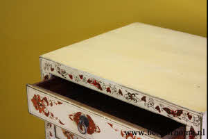 Authentieke Ladenkast Kleurrijk Chinees Kastje Bohemian Vintage Look NO 872 8