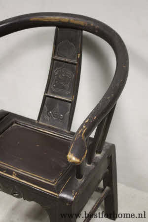 Authentieke-Oude-Chinese-Stoel-Unieke-Landelijke-Oud-Houten-Fauteuil-China-NO-631-3