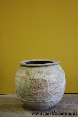 Oude Stoere Waterkruik Originele Vintage  Pot XL NO 503 4