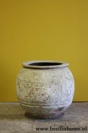 Oude Stoere Waterkruik Originele Vintage  Pot XL NO 503 7