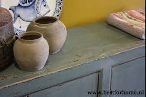 Uniek Vintage Look Landelijk Houten Dressoir Stoere Gerecycled Houten Kast NO 388 3