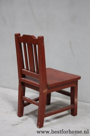 bohemian landelijk chinees oud houten kinderstoeltje stoer uniek stoeltje no 853 4