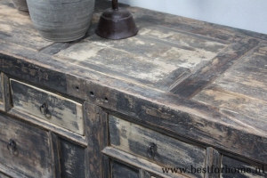 sober dressoir oud hout originele oude landelijke houten kast chinees 969 4
