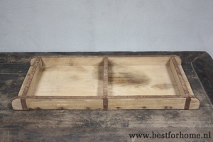 stoere oud houten dienblad oude landelijke tray uniek oosters no 142 3