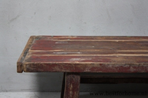 unieke oosterse oud houten salontafel puur sober landelijke tafel no 548 10